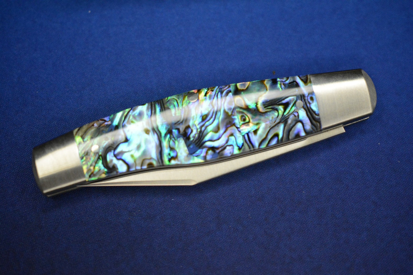 NEW Jack Wolf Stockman Slip Joint - Abalone / Satin 3.1” 1428CN