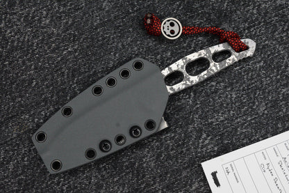 CUSTOM Burnley Tern - MagnaCut /Field Wash Acid Etched Skeletonized w/ Sheath