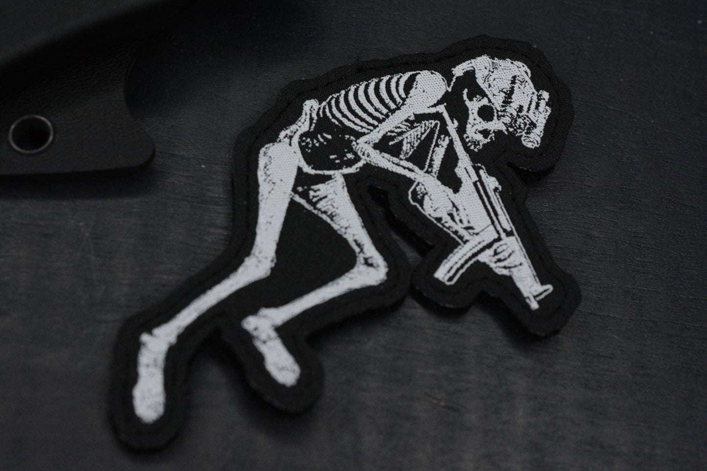 NEW Kopis Designs x Ed Calderon L-Via Field Knife Matte 154CM w/ Manifesto Patch