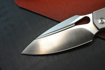 NEW Monterey Bay Knives Wolverine Diamond Plate Ti- S90V Blade SOLD OUT