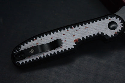 NEW Kizer Knives Cormorant “Leather Face” Black G-10 / Nitro V Blade - L/E EXC