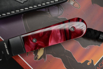 NEW Jack Wolf Backwoods FixEDC Kirinite True Blood LE / S90V Belt Satin Blade