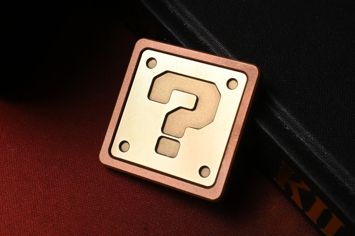 RARE Kraken Golf Custom Ball Marker - Mario /Copper & Brass