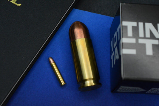 RARE Nottingham Tactical Screw Thru Bullet Hide - Brass / Copper 3”x.85”