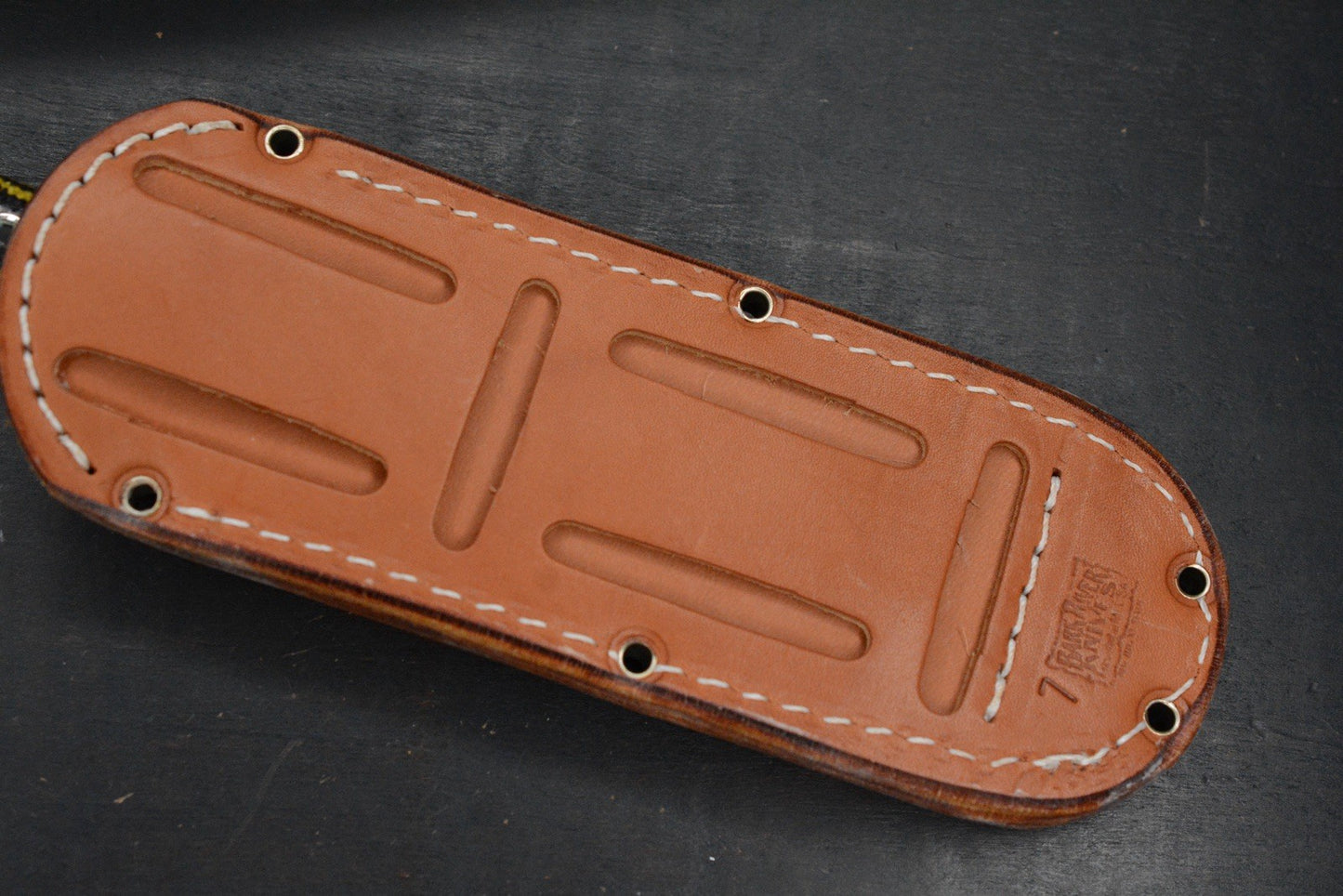 CUSTOM Bark River Gunny Yellowjacket / Mosaic Pins 1 Of 1 USA MADE