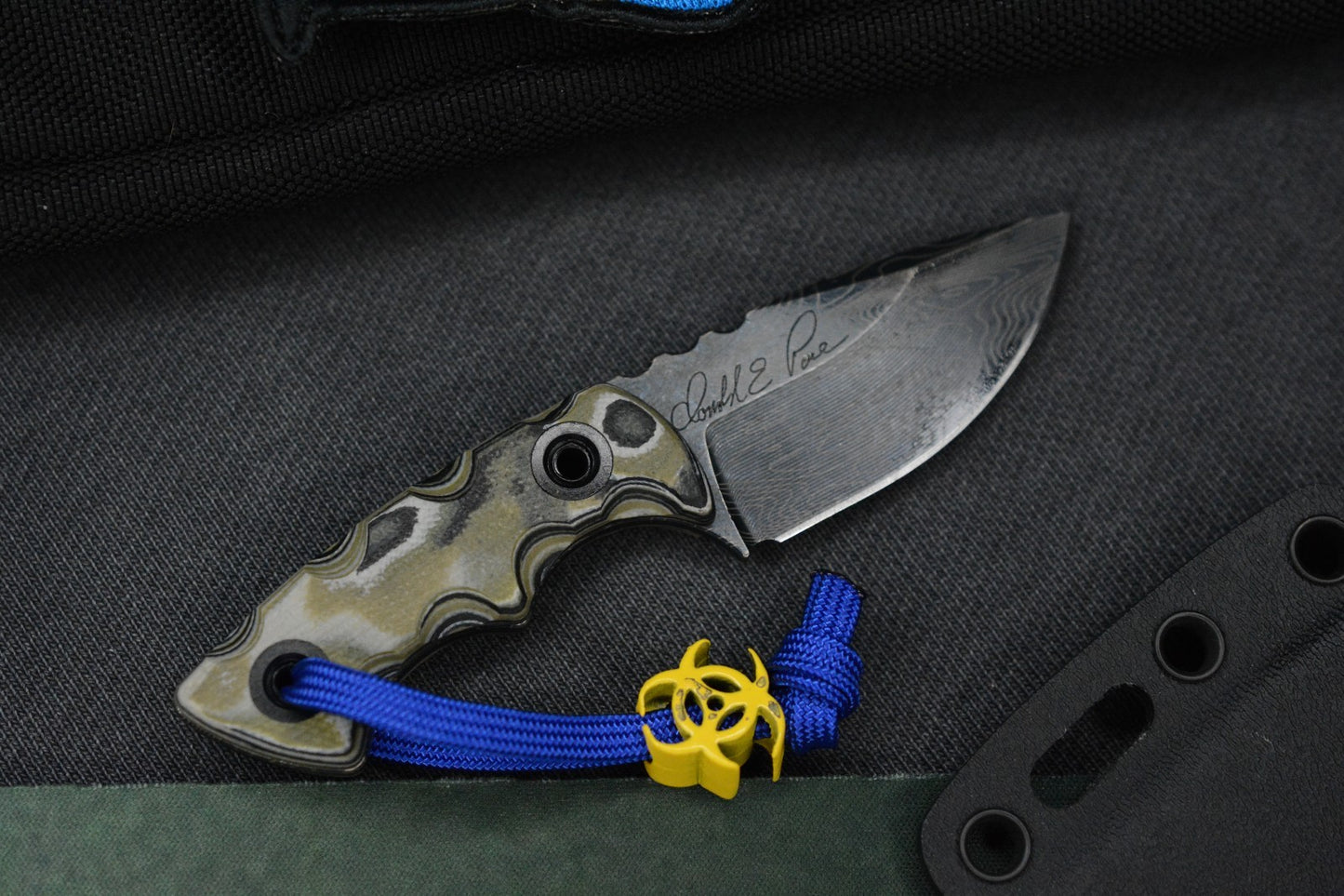 RARE T KELL Knives DP-1 Everglades Ltd Ed - 80CRV2 Blade / 1 of 15 Made