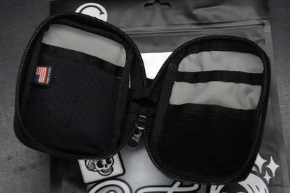 NEW Data Crew What-a-Junior Flat Purple Pouch w/Cruze Atomic State RE Patch