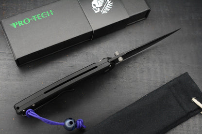 RARE Protech x Peace Neighbor Avalon - Knurled DLC Magnacut 4.25” Manual Button