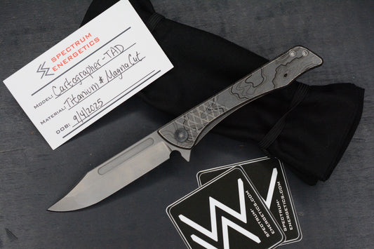 NEW Triple Aught Design x SE Streamlined Cartographer Topo Ti/Magnacut Blade TAD