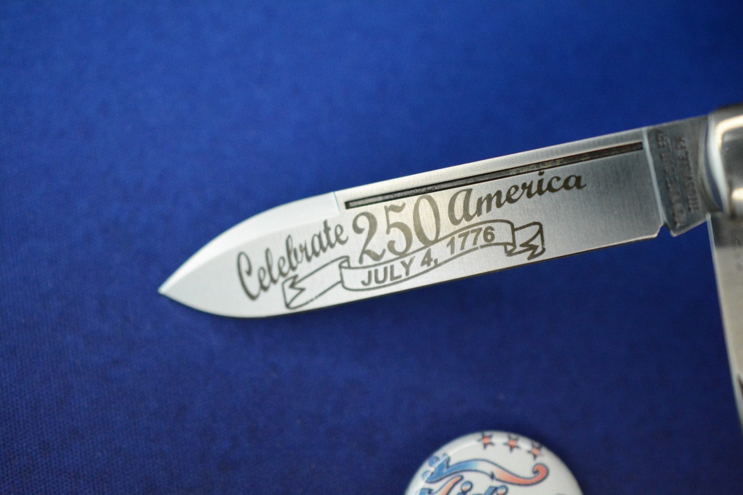 NEW Great Eastern Cutlery Tidioute 1095 Crown Lifter - 250th American Confetti