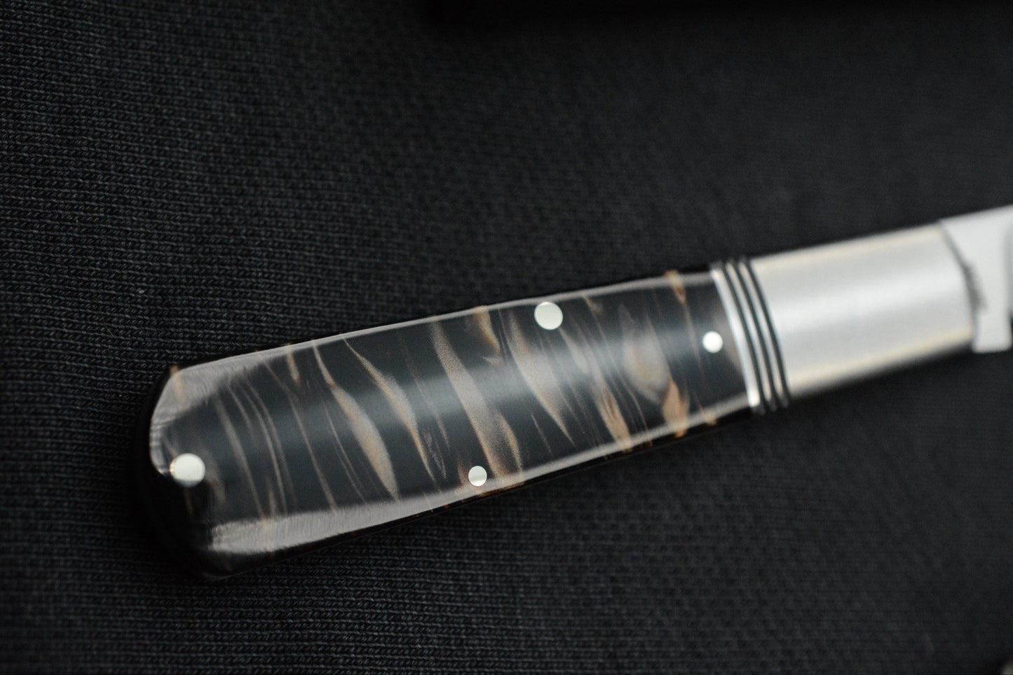 NEW Jack Wolf Gateway Barlow - Kirinite Handle/ Nickel Silver/ Sandvik 14C28N