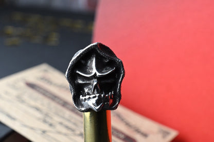 RARE Starlingear Devil Kaze Reaper - Silver Lanyard Bead w/ COA