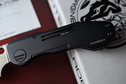NEW Winterblade Fusion - Black PVD Titanium Scales / Black DLC M390 Blade