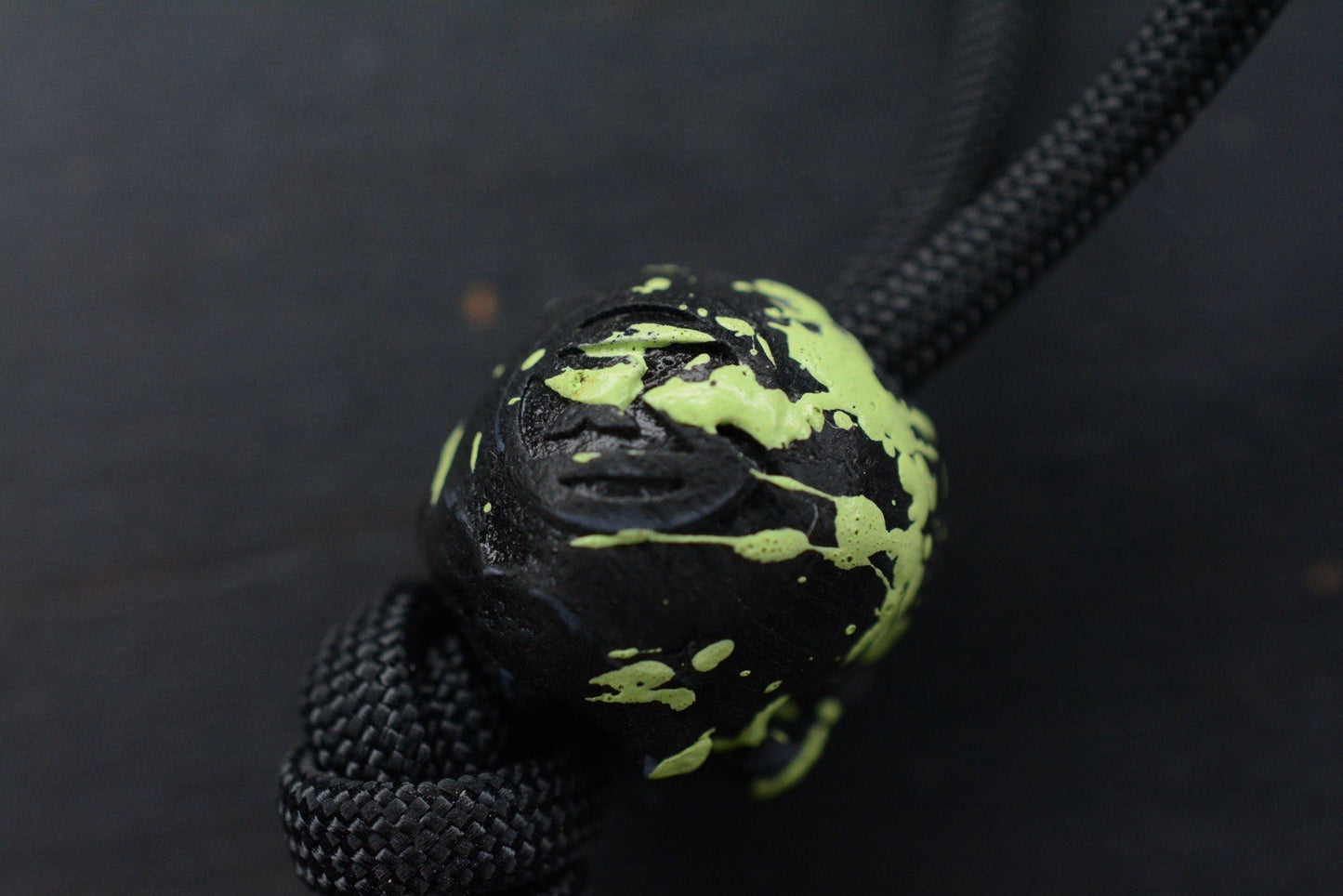 RARE 4t5 Design Triple 7 Skull Bead “Key Lime Pie” Playge/ JRW/ NGMCo