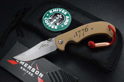 RARE Emerson “Collector Series” 1776 3.7” V Grind Magnacut / G10 w/ EXTRAS