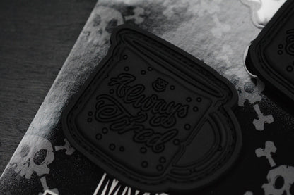RARE++ INKY EDC x Myke Cruz - Always Tired Black/ Black Coffee Patch Set