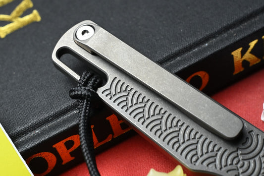 RARE Nice Guy Machine Co x Urban EDC Small Sleeper Doris Pry - Seigahai Pattern