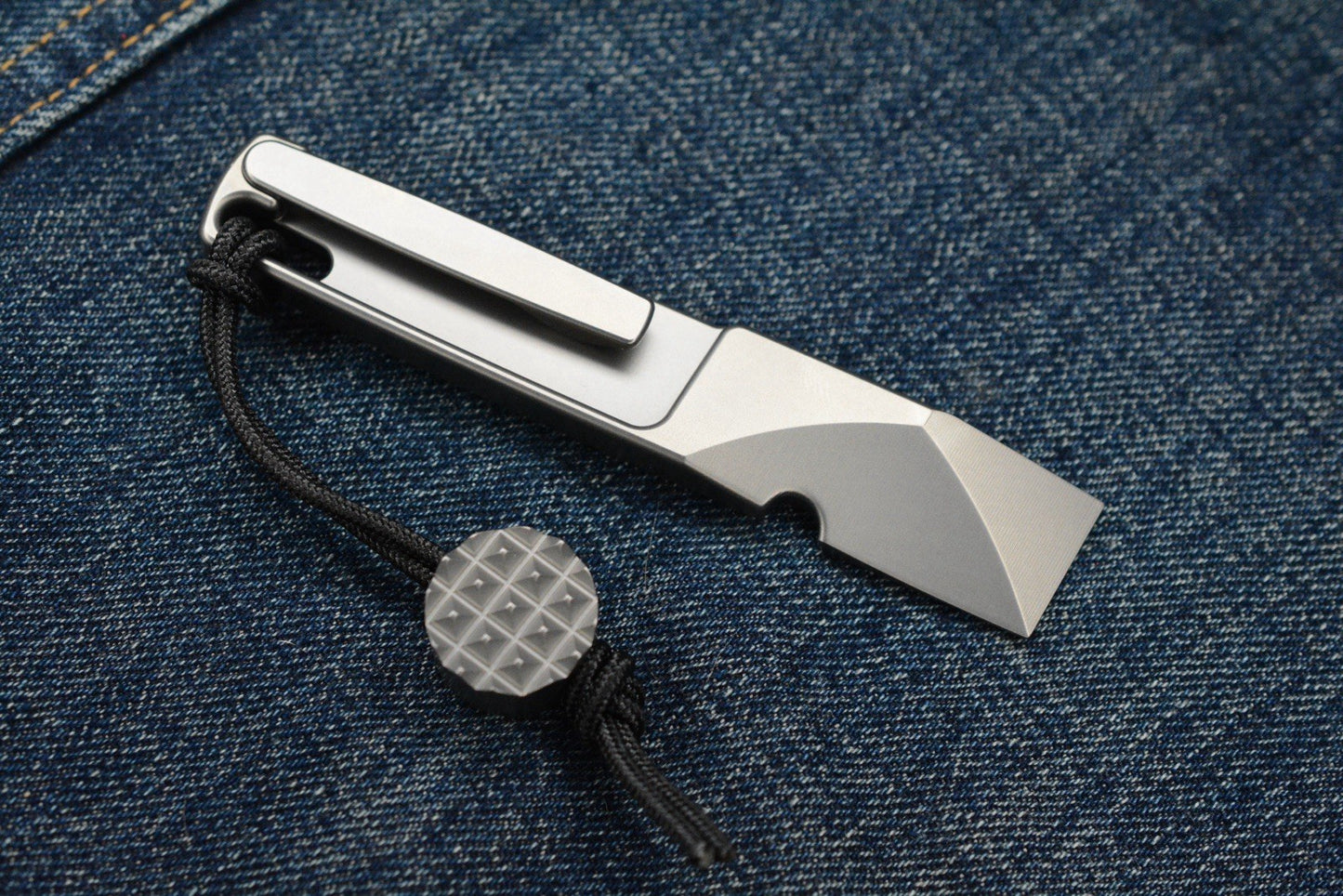 NEW Nice Guy Machine Co The Wraith - Titanium Pry Bar NGMCo w/ TKW Curator