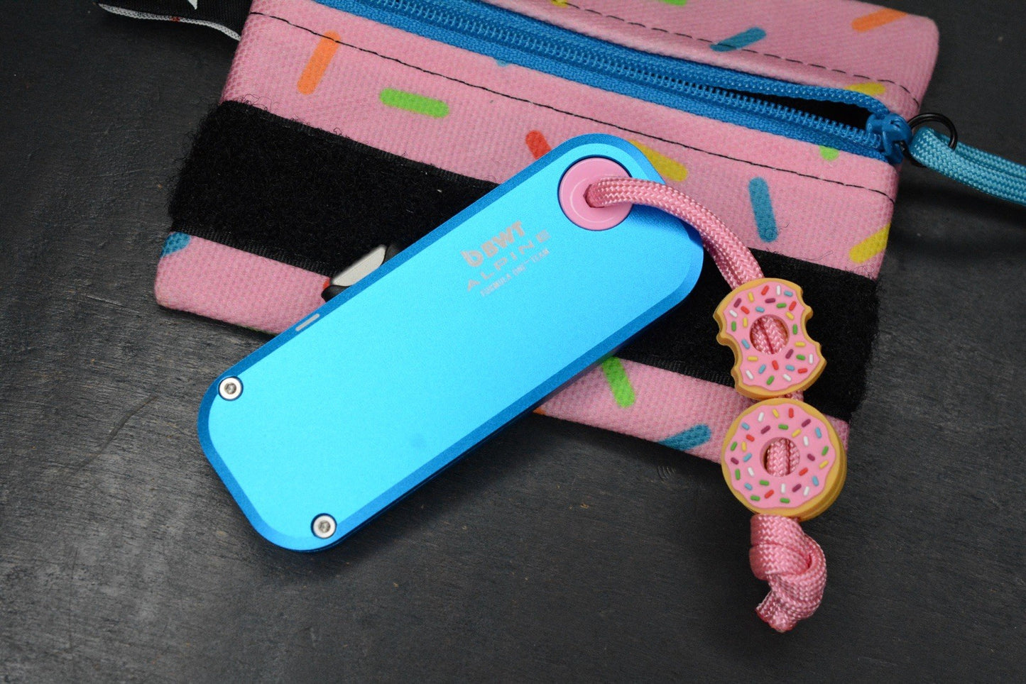 NEW James The Palmer Utility Box Cutter - Dessert Warrior w/ Donut Beads & Pouch