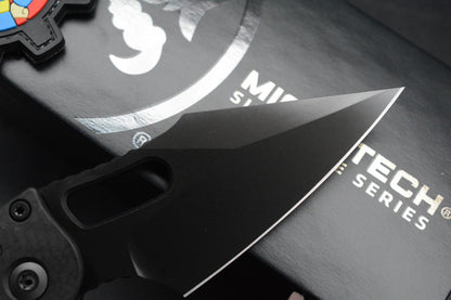 NEW Microtech Stitch-Ram-Lok Carbon Fiber Black DLC w/ Fallout Pack & Bead