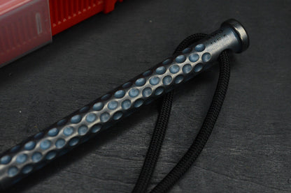NEW RMJ USA Pentagon Screwdriver - Blue Ano Ti  w/ Radiator Bead
