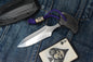 RARE Mike Irie Fixed Blade Carbon Fiber V2 Hand Ground 154CPM / Sheath
