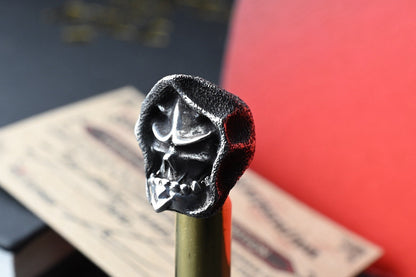 RARE Starlingear Devil Kaze Reaper - Silver Lanyard Bead w/ COA