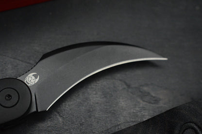 NEW Sneak Reaper Ed’s Manifesto x Cavol - Kage Flipper M390 w/ Black Ti Handle