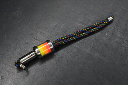 NEW Ti2 Design Tri TRD Color Layered Ti Lanyard Bead - Re Playge Microtech