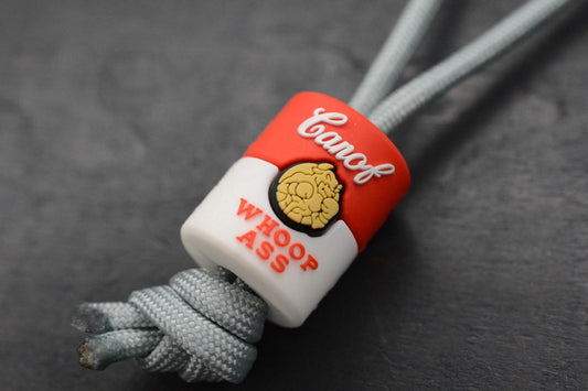 NEW “Can of Whoop-A**” PVC Bead -