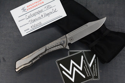 NEW Triple Aught Design x SE Streamlined Cartographer Topo Ti/Magnacut Blade TAD