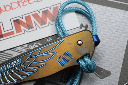 NEW Lynch Northwest V2.7 Double Wing Makers Choice Ano Pry w/ Custom Bead & COA