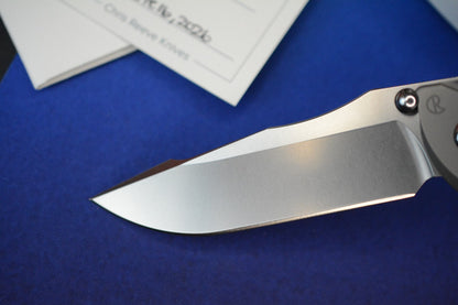 NEW Chris Reeve Umnumzaan - Glass Blasted / Drop Point Magnacut