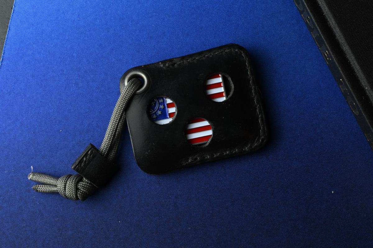CUSTOM Andy Frankart Flag Coin America 250 w/ GSD Leather Sheath