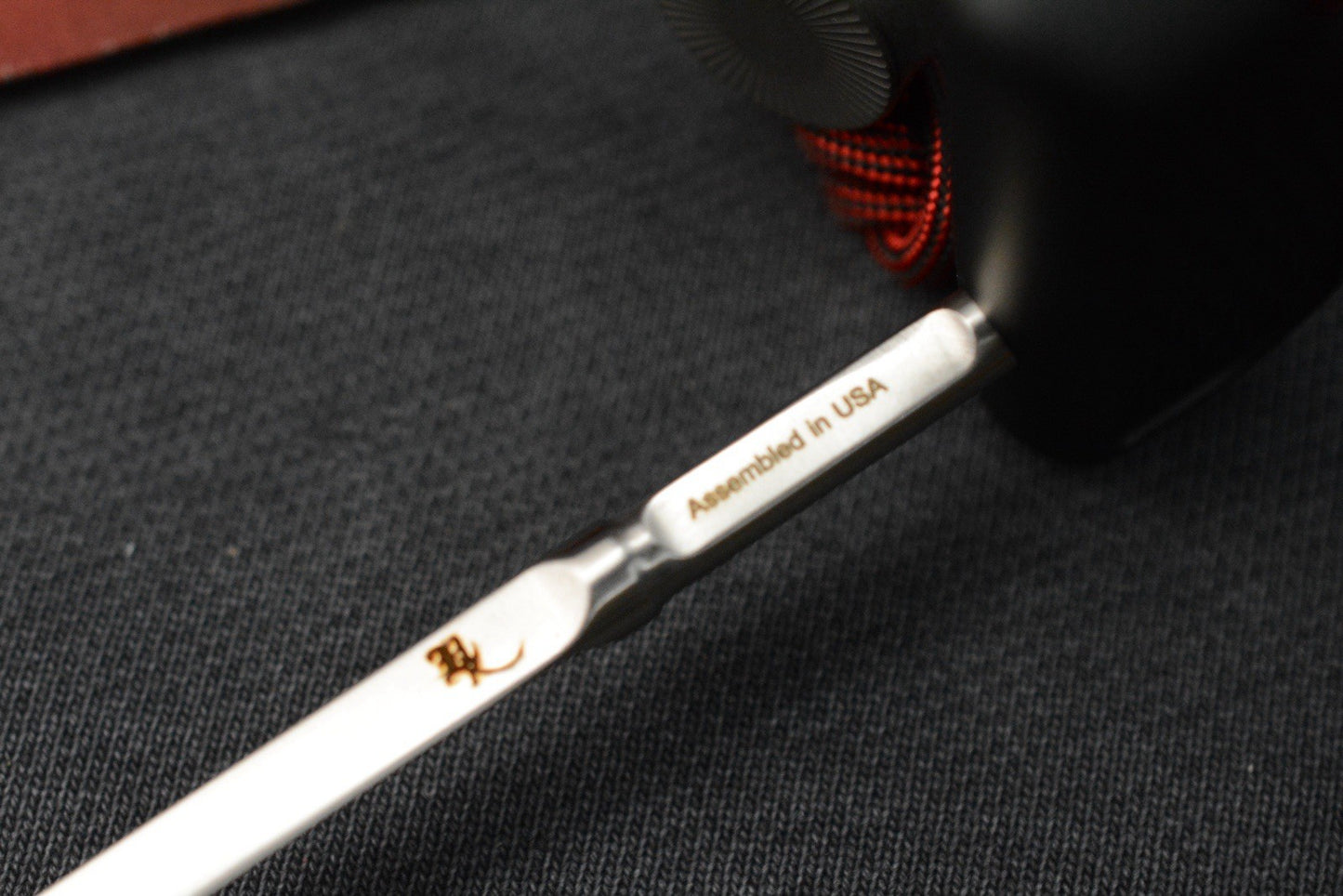 NEW Bastanelli Creations Cardiac Spike - Black Aluminum w/ TKW Curator & Patch