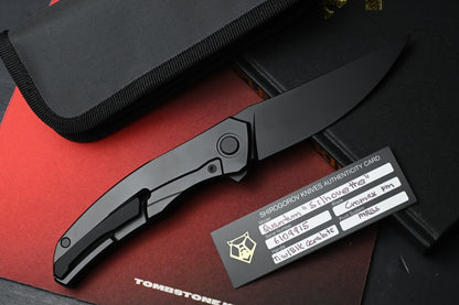RARE Shirogorov Quantum Silhouette - Black Cerakote Ti / Climax PM Blade MRBS