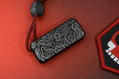 NEW RIVERY x CadLab Zero OG Pattern - Topo Black w/ Triple Aught Patch & Bead