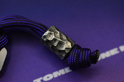 RARE TMT Designs Ti Pry Bar Key w/ Rocked Bead & TKW Patch Re NGMCo Microtech