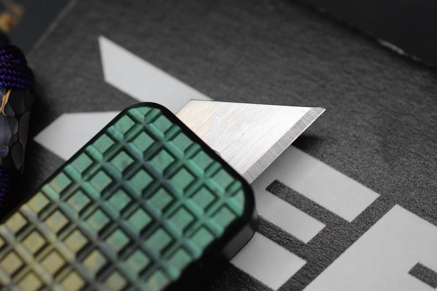 RARE Rivery MFG x Monkey Edge Frag Pattern - Gradient w/Custom Bead & MEFP Patch