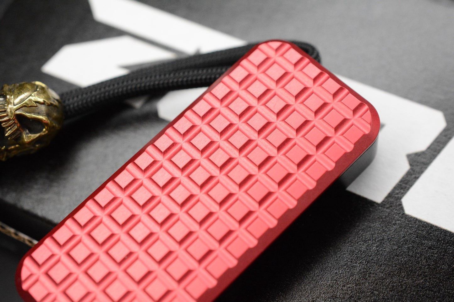 NEW Rivery MFG Zero EXC Red/ Black Deadpool Frag w/ Venom Bead