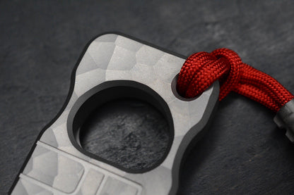 NEW Urban EDC x CadLab Bump Bottle Opener Titanium w/Radiator Bead