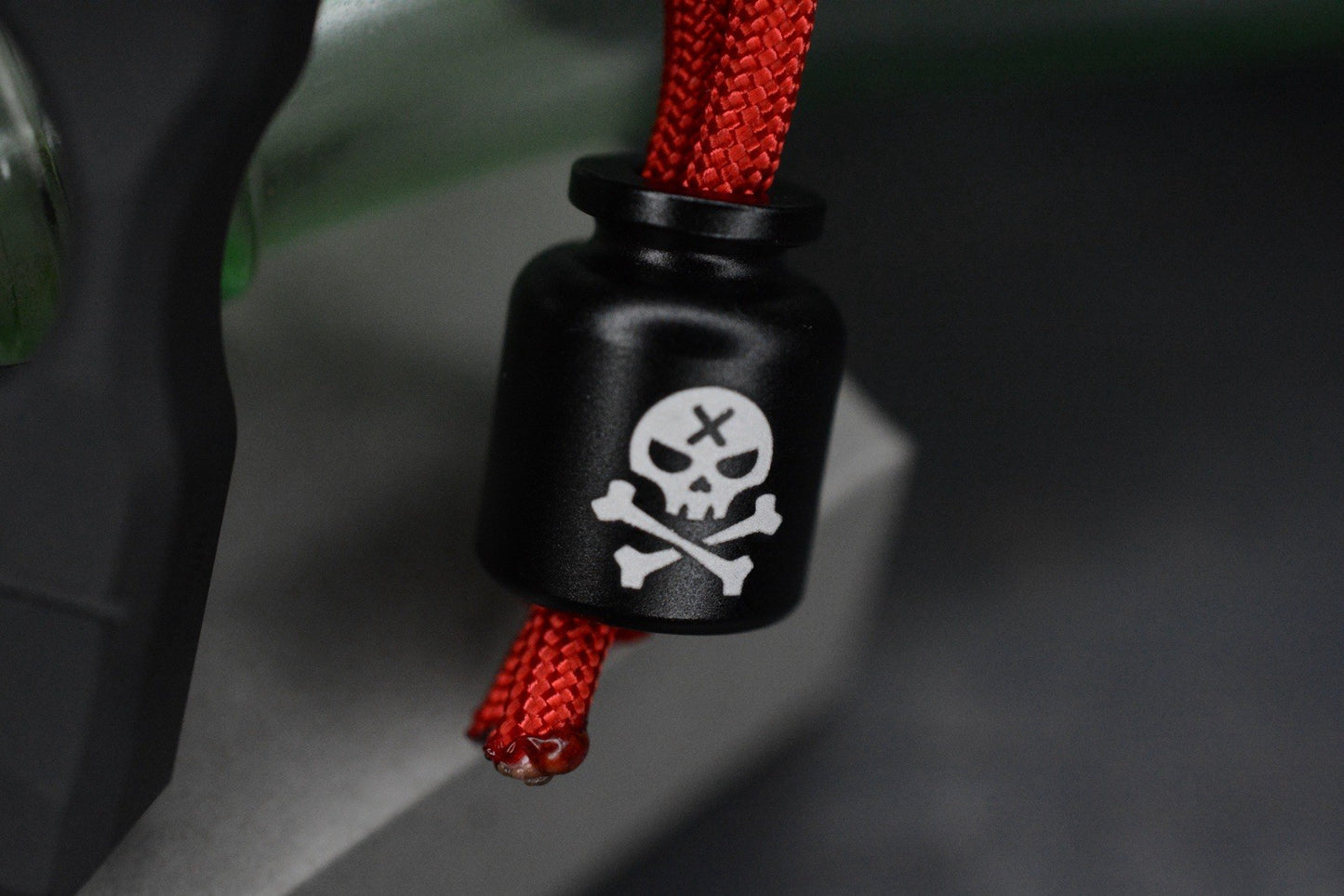 NEW Urban EDC x CadLab Bump Bottle Opener Black Titanium w/Poison Bead