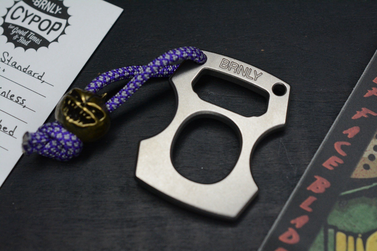 RARE BRNLY Standard Chibi Cypop SW Stainless w/ Jack O Lantern Bead