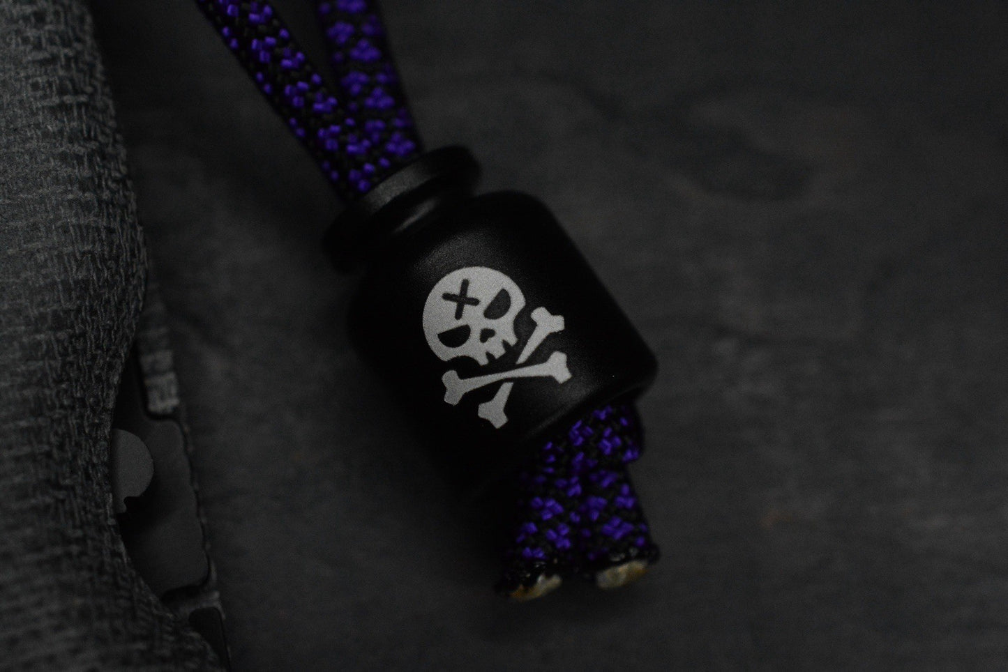 NEW Spyderco Shaman Grey Micarta Black DLC M390 Drop Point  w/ Poison Bead