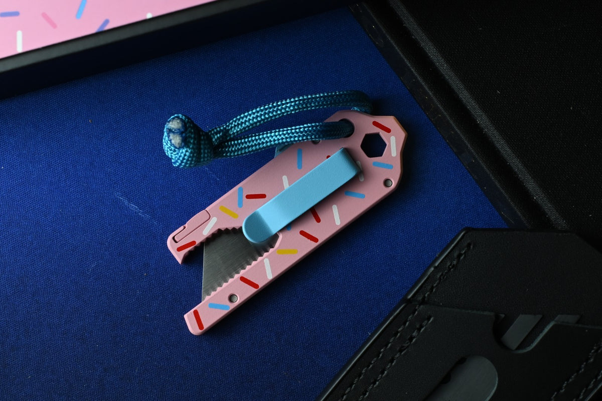 NEW Big Idea Design x BHQ TPT Slide Pocket Tool Utility Knife - Dessert Warrior