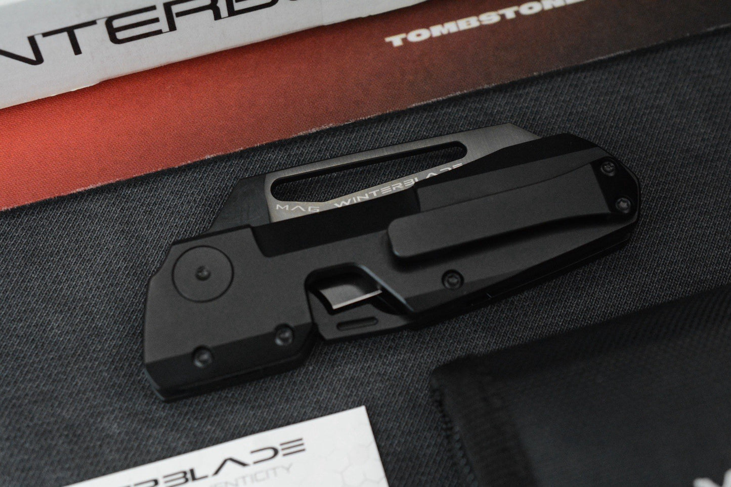 NEW Winterblade Factor B4 Black PVD Ti / Black DLC Magnacut & Accents