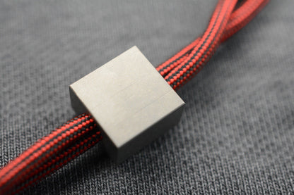 CUSTOM LEGO Brick Titanium Bead