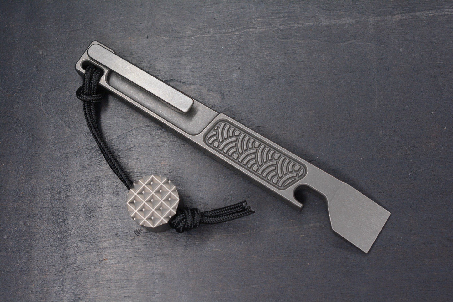 NEW Nice Guy Machine Co x Urban EDC Mr Nicebar V2 Seigahai w/ TKW Curator Bead