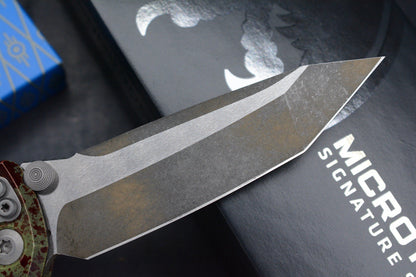 NEW Microtech SOCOM Elite T/E Outbreak w/ Fallout Patch Pack & Biohazard Bead
