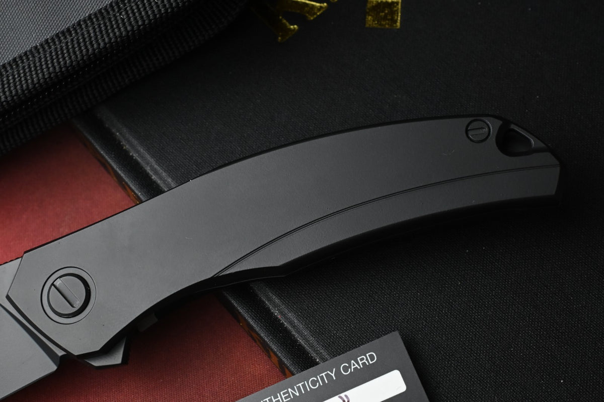 RARE Shirogorov Quantum Silhouette - Black Cerakote Ti / Climax PM Blade MRBS